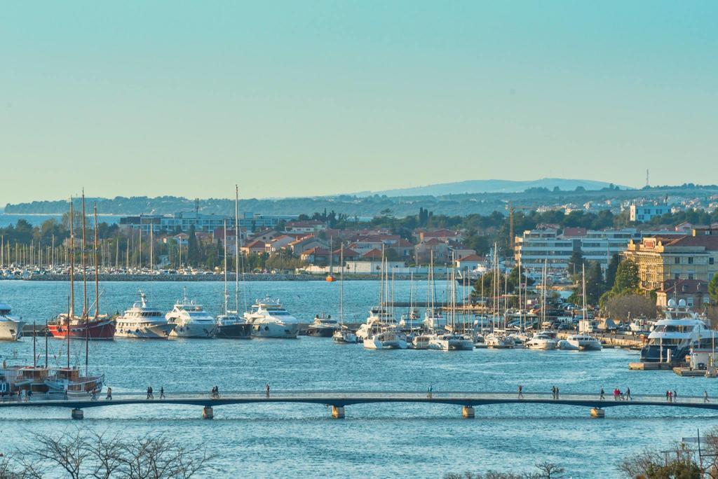 Sunset Penthouse Apartment With Jacuzzi Zadar Buitenkant foto